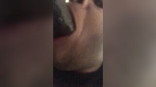 Being face fucked and deepthroating - 2 image
