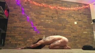 Gabriel Darkangel Nude Yoga quick afternoon session - 1 image