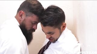 Mormon Twink Rough Fucked By Weird Guy - 4 image