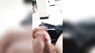 Public jerkoff and cum - 4 image