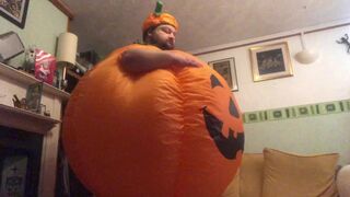 pumpkin costume test - 1 image