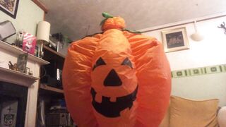 pumpkin costume test - 9 image
