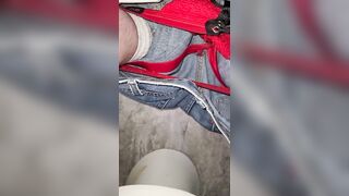 Slave has to clean up his piss mess - 2 image