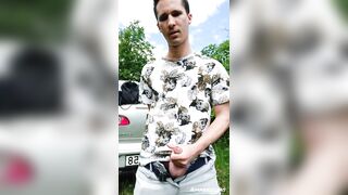 Public Cum Masturbation - 8 image