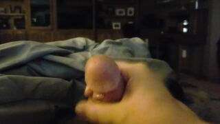 Stroking my dick wishing I had a cock to suck - 9 image