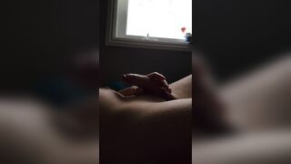 Stroking my thick cock till I cum - 2 image