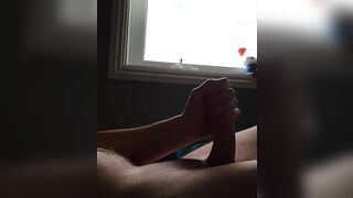 Stroking my thick cock till I cum - 9 image
