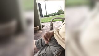 Front Porch Masturbation In The Hood - 7 image