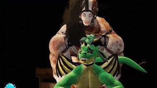 Furry Dragon Dragonboy and BIG HORSE MAN - 9 image