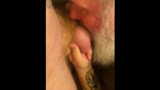 Husband is sucking me off again!-Redhexxy - 1 image