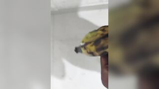 Cumming my black banana in balcony in heavy traffic - 6 image