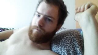 Bearded Hairy Gay Cums - 5 image