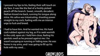 GrowlBoys - Boy fucked bareback by satyr in spellbound world - 2 image