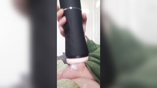 Sloppy blowjob with my electric blowjob machine..loads of cum! - 2 image
