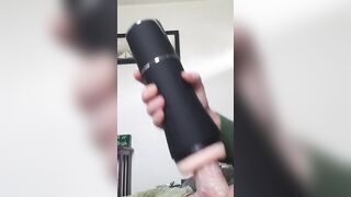 Sloppy blowjob with my electric blowjob machine..loads of cum! - 3 image