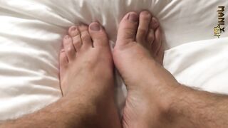 FAT MEATY WRINKLED - 100 PERCENT MALE FEET - MANLYFOOT  - 7 image