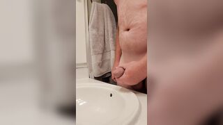 Morning Piss & Cum in Sink - 3 image