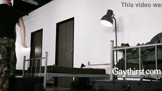 Closeted Military Guys Have A Rough Confrontation - 4 image