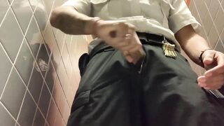 Jacking off in the school restroom - 10 image