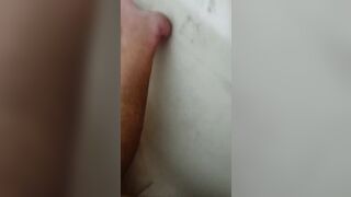 Pissing in bath tub sitting on dildo - 9 image
