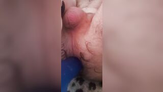 I wanted to try my new dildo