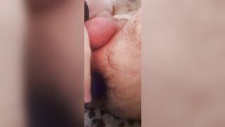 I wanted to try my new dildo