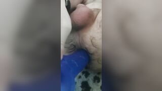 I wanted to try my new dildo