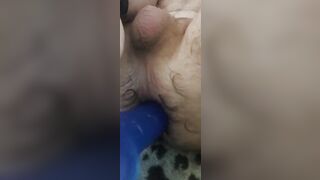 I wanted to try my new dildo