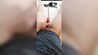 My cock getting sounded DEEP - Deep sounding while moaning - 7 image