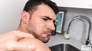 Reality Dudes - Ian Greene Is Such A Sexy Plumber, His Client Can't Help It But Get His Dick Out - 7 image