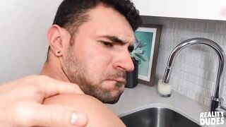 Ian Greene's Butt Is So Sexy The Client Who Wanted His Sink FIxed Can't Help Himself - Reality Dudes - 7 image