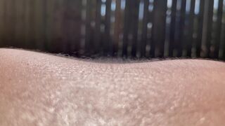 A little bit of sunbathing.