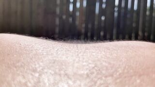 A little bit of sunbathing.