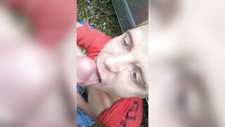 Blowjob Cum on face and swallow - 10 image