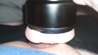 Massive Cumshot Explosion filled the Fleshlight - 9 image