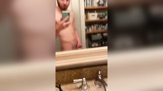 5 Minutes of Pleasure. Cute guy goes for huge shower load. - 2 image