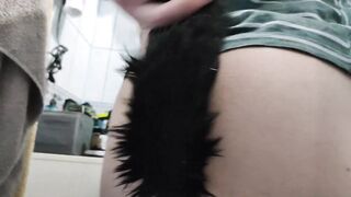 Loosing my tail with ass gape. Comment if you like it for more - 8 image