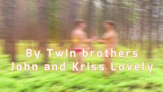 Identical STEP BROS trying out New UNDERWEAR in Forest! - 2 image