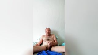 Horny German guy jerks off his big cock - 8 image