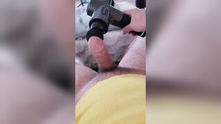 Massaging the cum right out of me - 3 image