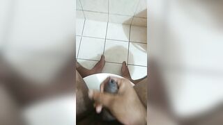 Young boy masturbate in bathroom - 3 image