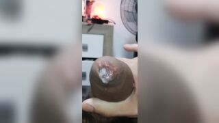 My precum and cum from close  - 10 image