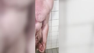 Muscular guy with perfect body take shower #2 - 7 image