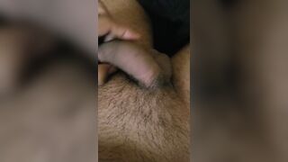 Daddy alone showing his hairy dick home alone - 1 image