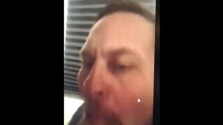 Brandon Hegsted giving head and swallowing a big load of cum - 1 image