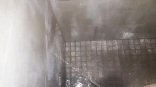 Peeing in the shower