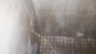 Peeing in the shower