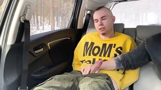 I was tied up in the car and made to cum - 7 image