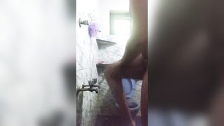 Chubby yummy mallu Indian boy bathing and soapy mastrubation mastrubation - 3 image