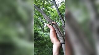 Treehugger fucks tree - 5 image